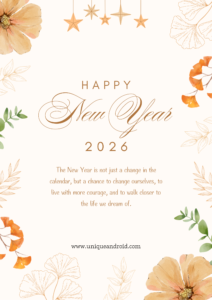 New Year Poster Design