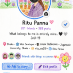 Trending facebok profile art